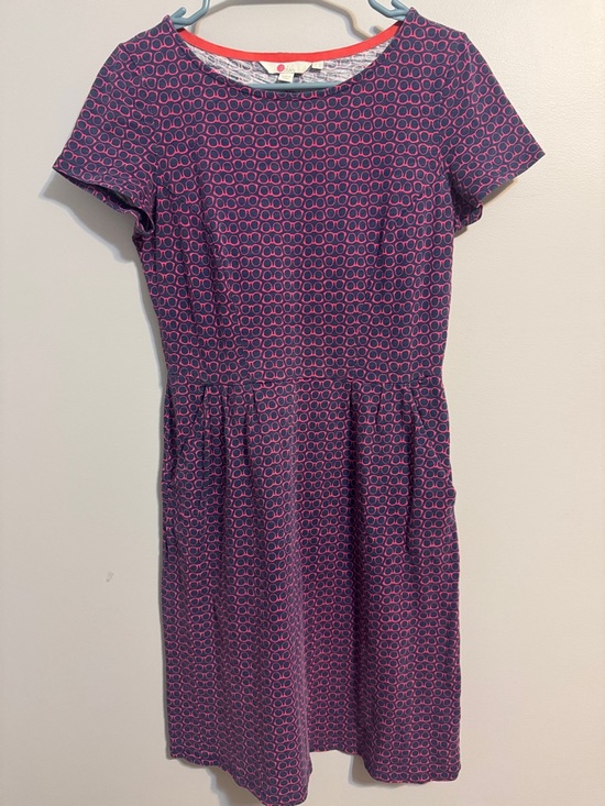 Boden Dresses & Skirts - Boden Pheobe Jersey Dress knee length sunglasses 100% cotton Women’s 6p